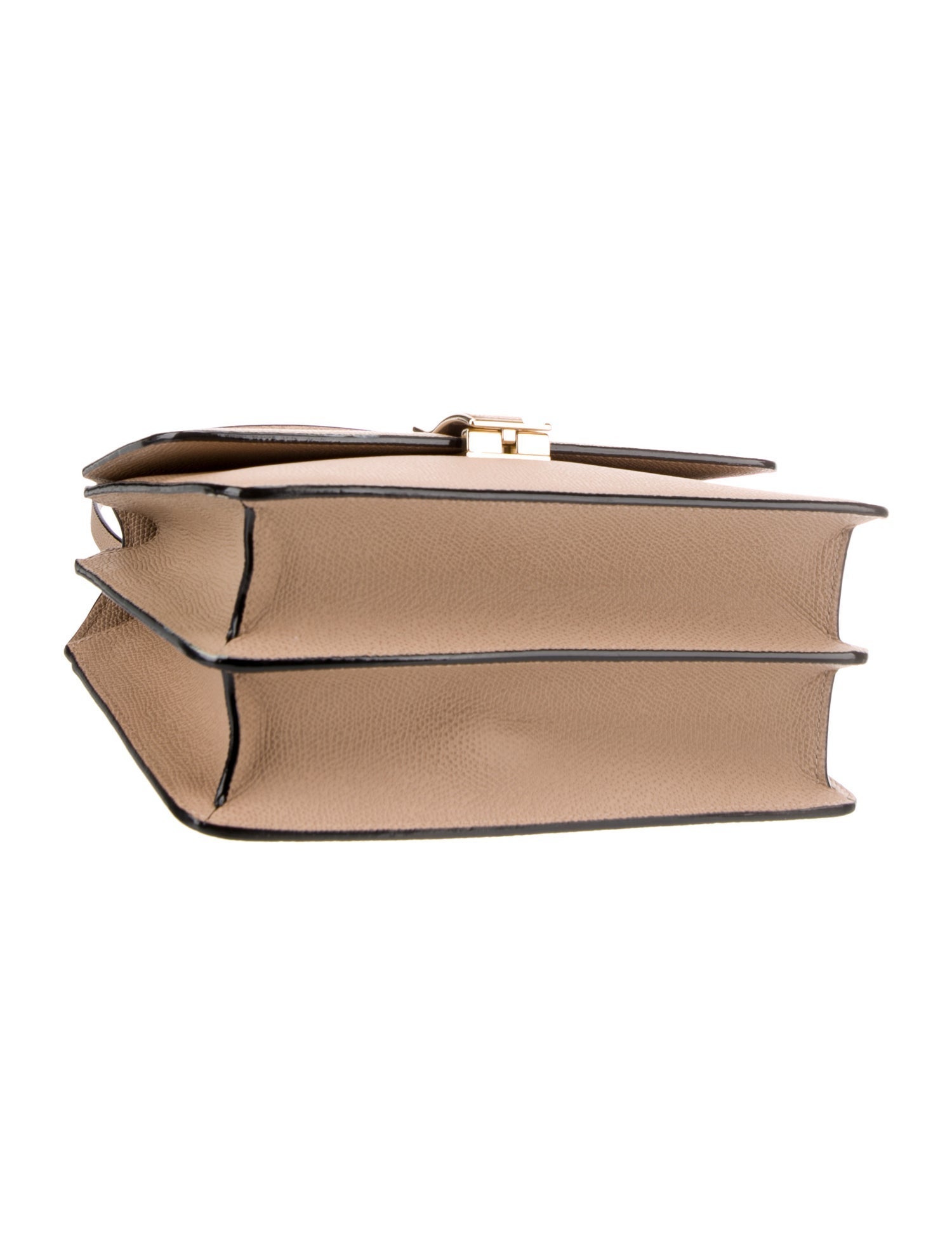 Valextra Leather Top Handle Bag